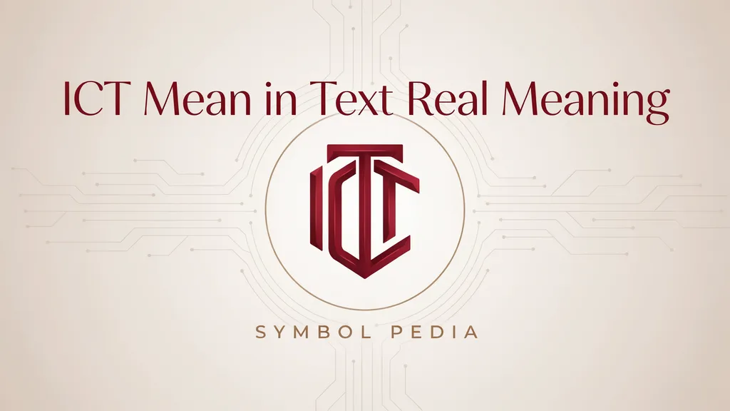 ICT Mean in Text Real Meaning 2026