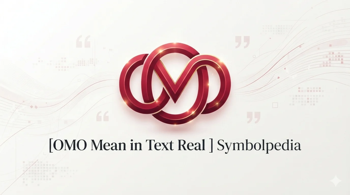 What Does OMO Mean in Text Real Meaning 2026