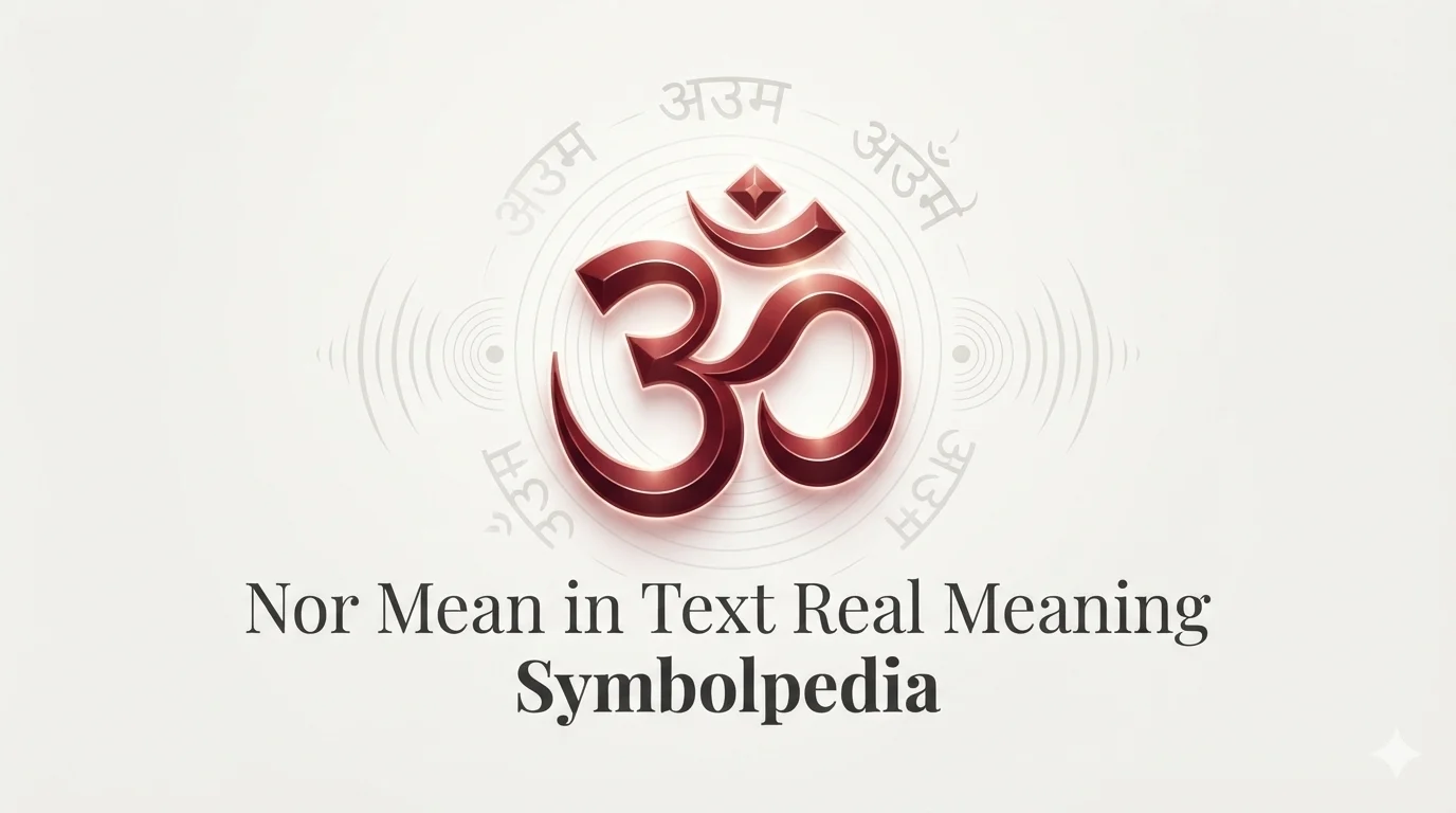 Nor Mean in Text Real Meaning 2026
