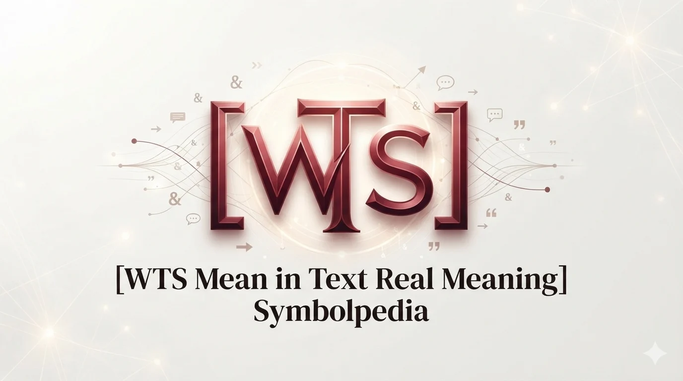 WTS Mean in Text Real Meaning 2026