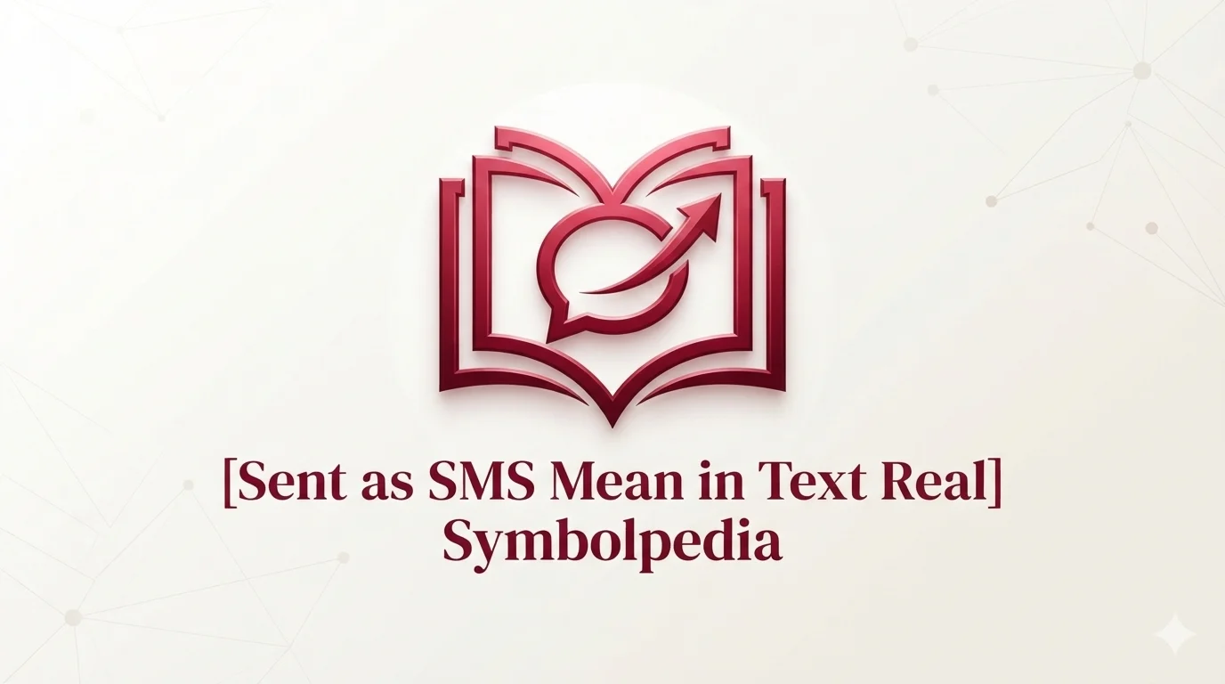 Sent as SMS Mean in Text Real 2026
