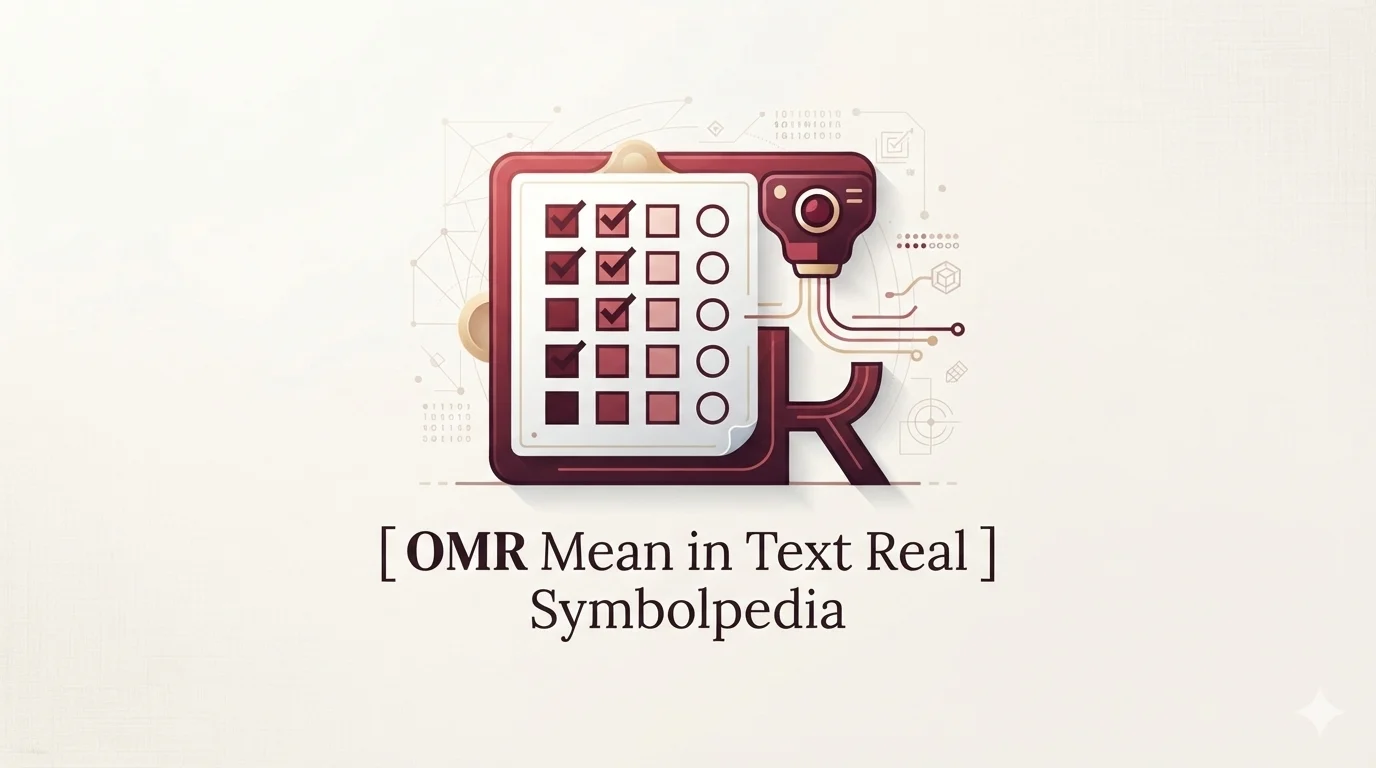 OMR Mean in Text Real 2026