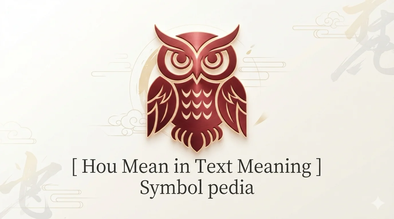 Hou Mean in Text Meaning 2026