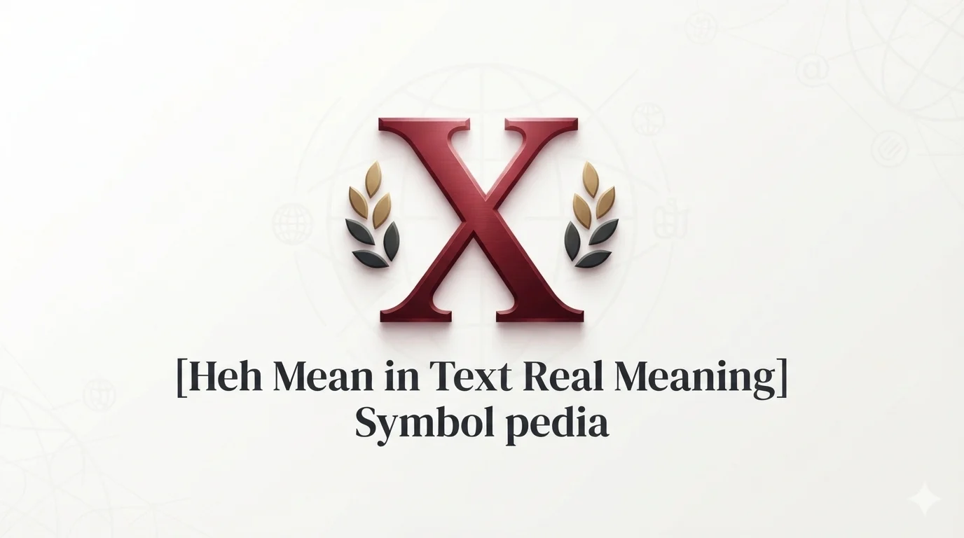 Heh Mean in Text Real Meaning 2026
