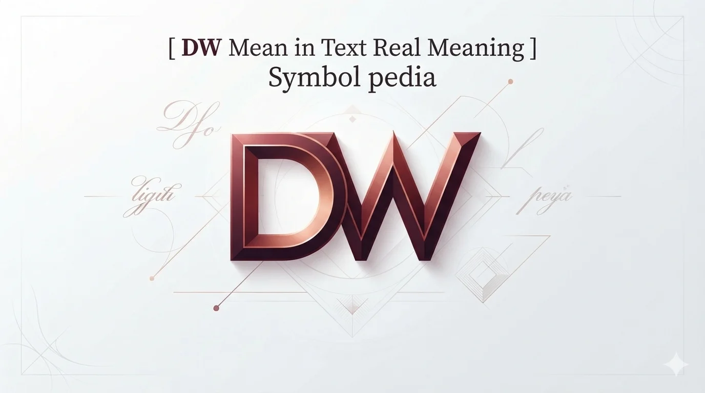 DW Mean in Text Real Meaning 2026