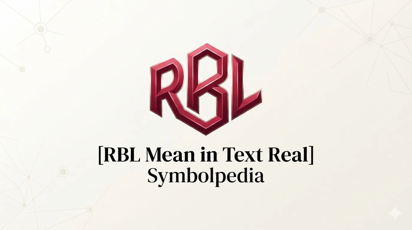 RBL Mean in Text Real Meaning 2026