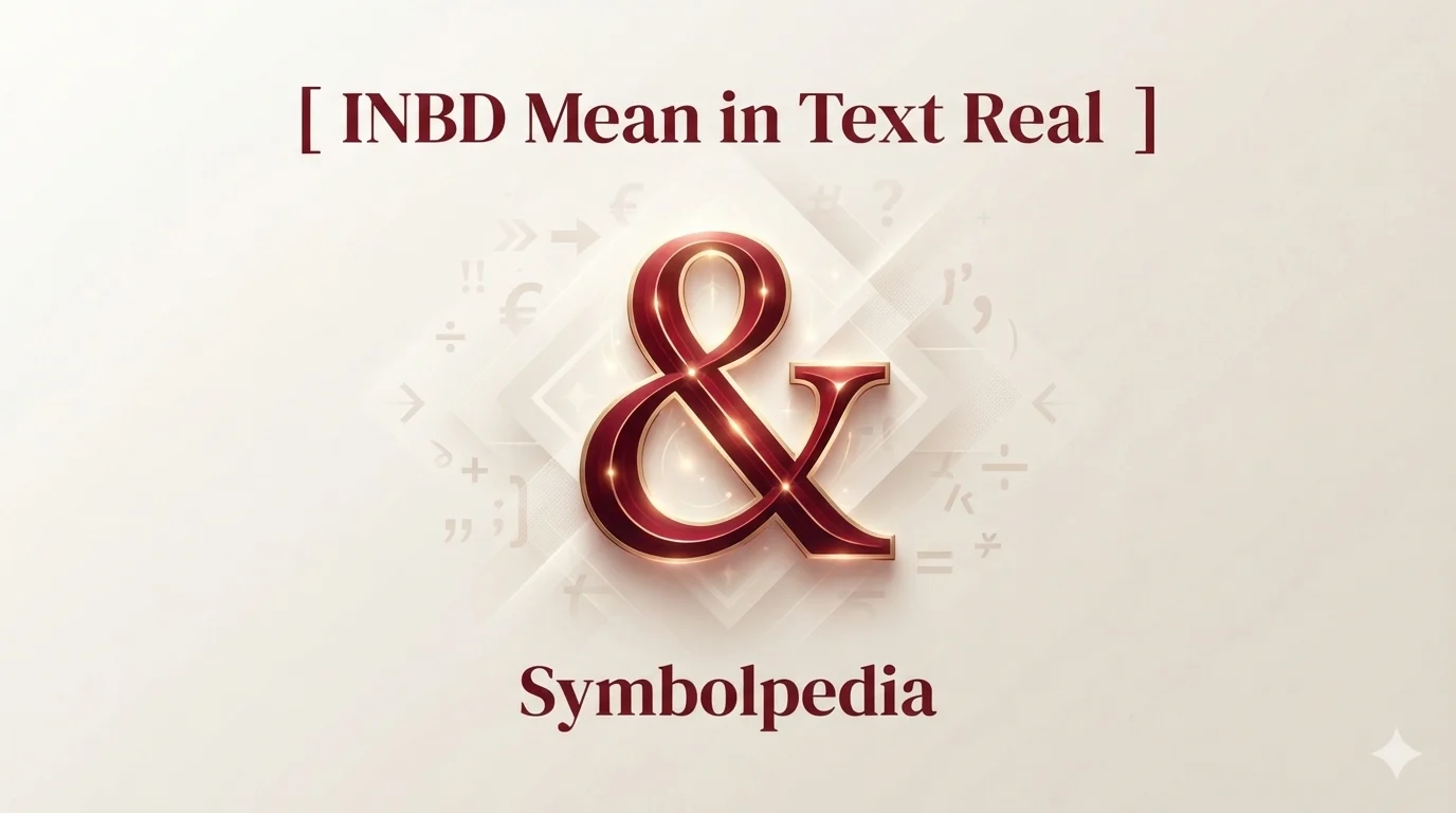 INBD Mean in Text Real 2026