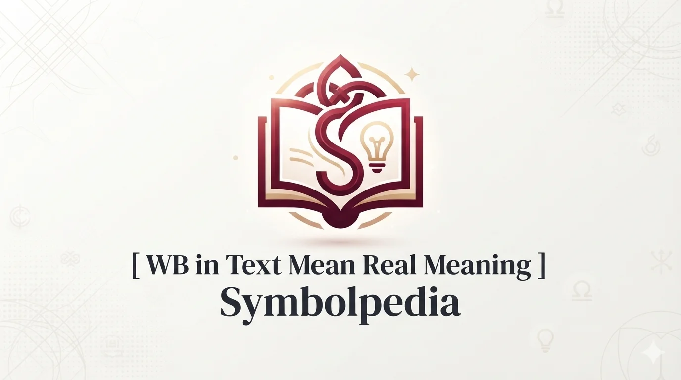 What Does WB in Text Mean Real Meaning Examples 2026