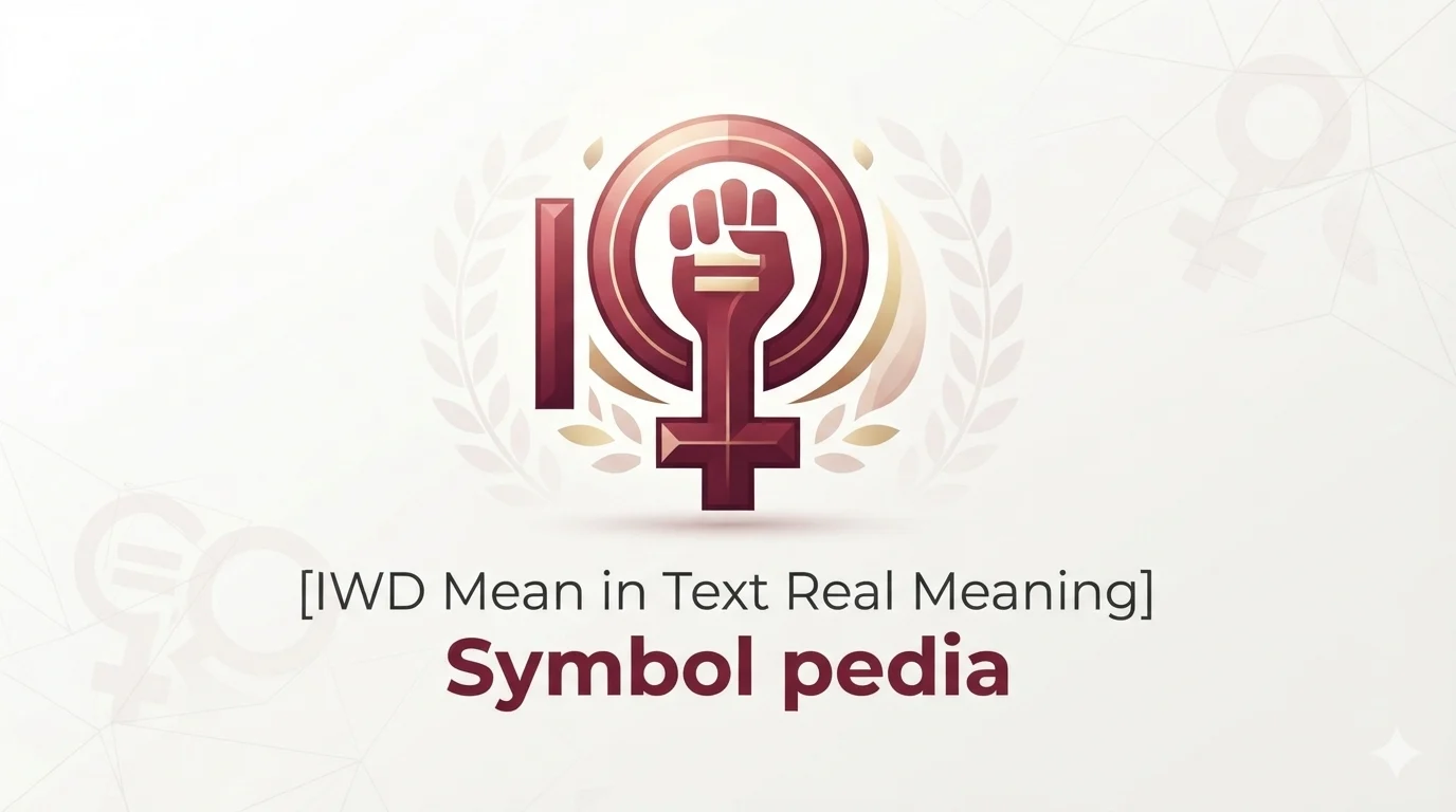 IWD Mean in Text Real Meaning 2026