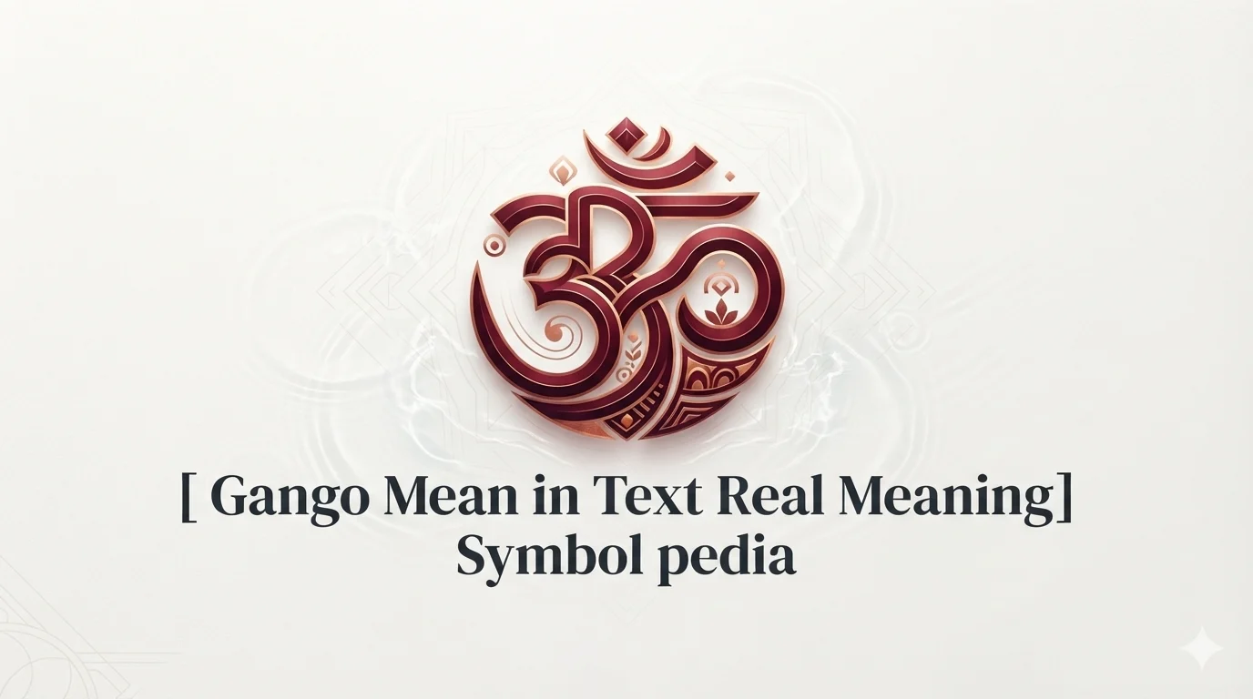 Gango Mean in Text Real 2026