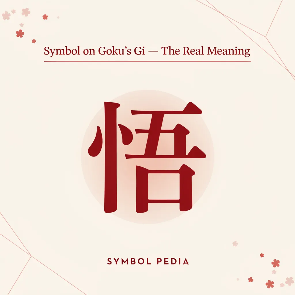 Symbol on Goku’s Gi Mean The Real Meaning 2026