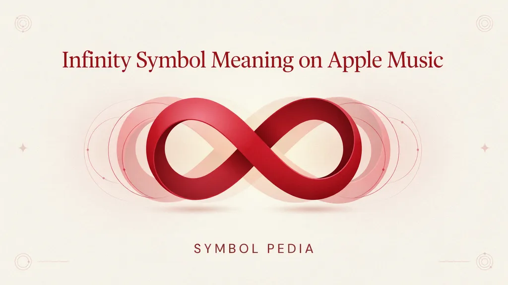 Infinity Symbol Mean on Apple Music Meaning 2026
