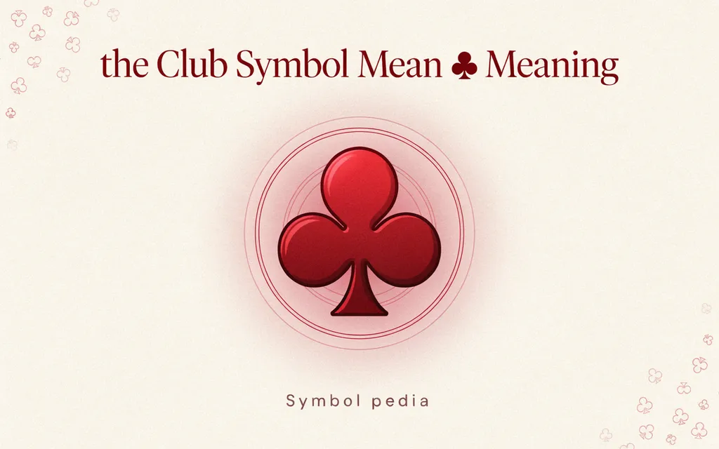 Club Symbol Mean ♣ Meaning History 2026