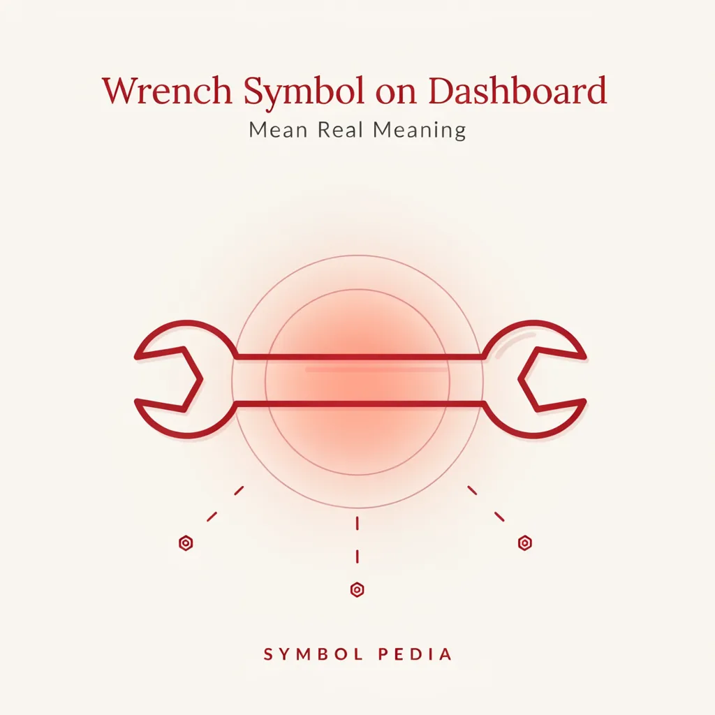 Wrench Symbol on Dashboard Mean Real Meaning 2026