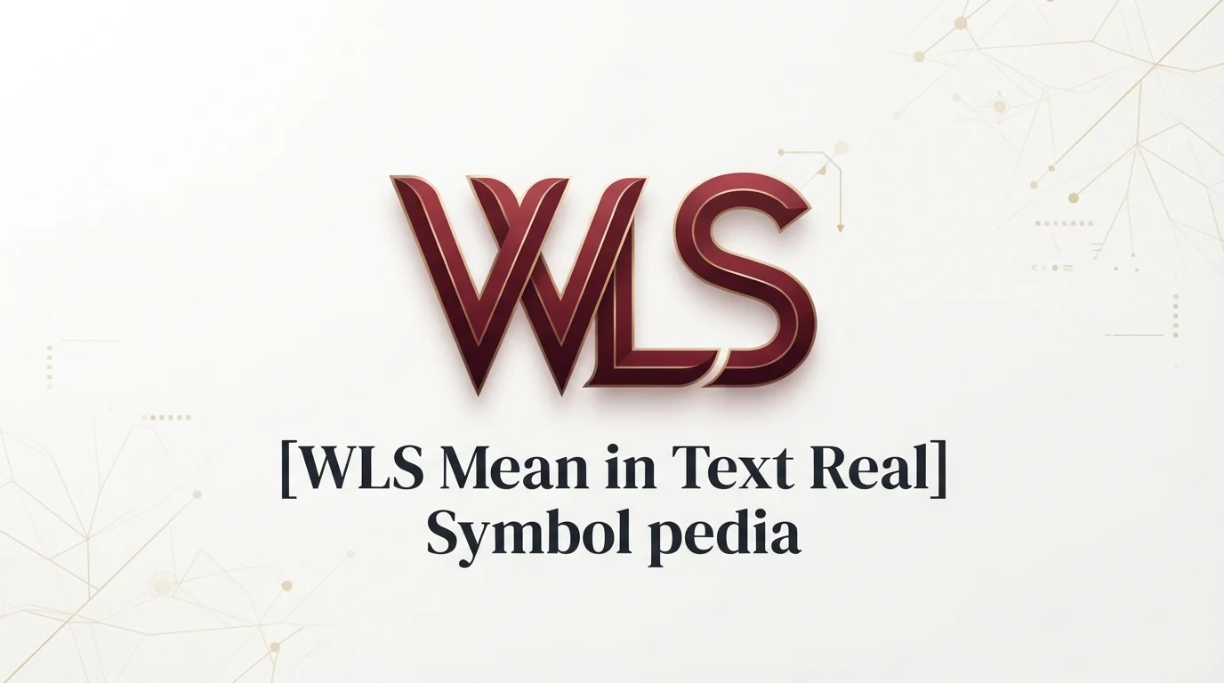 WLS Mean in Text Real 2026