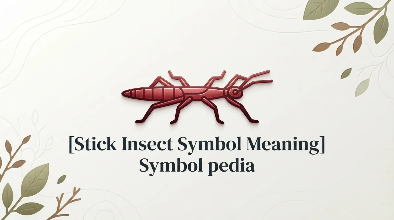 Stick Insect Symbol Meaning 2026