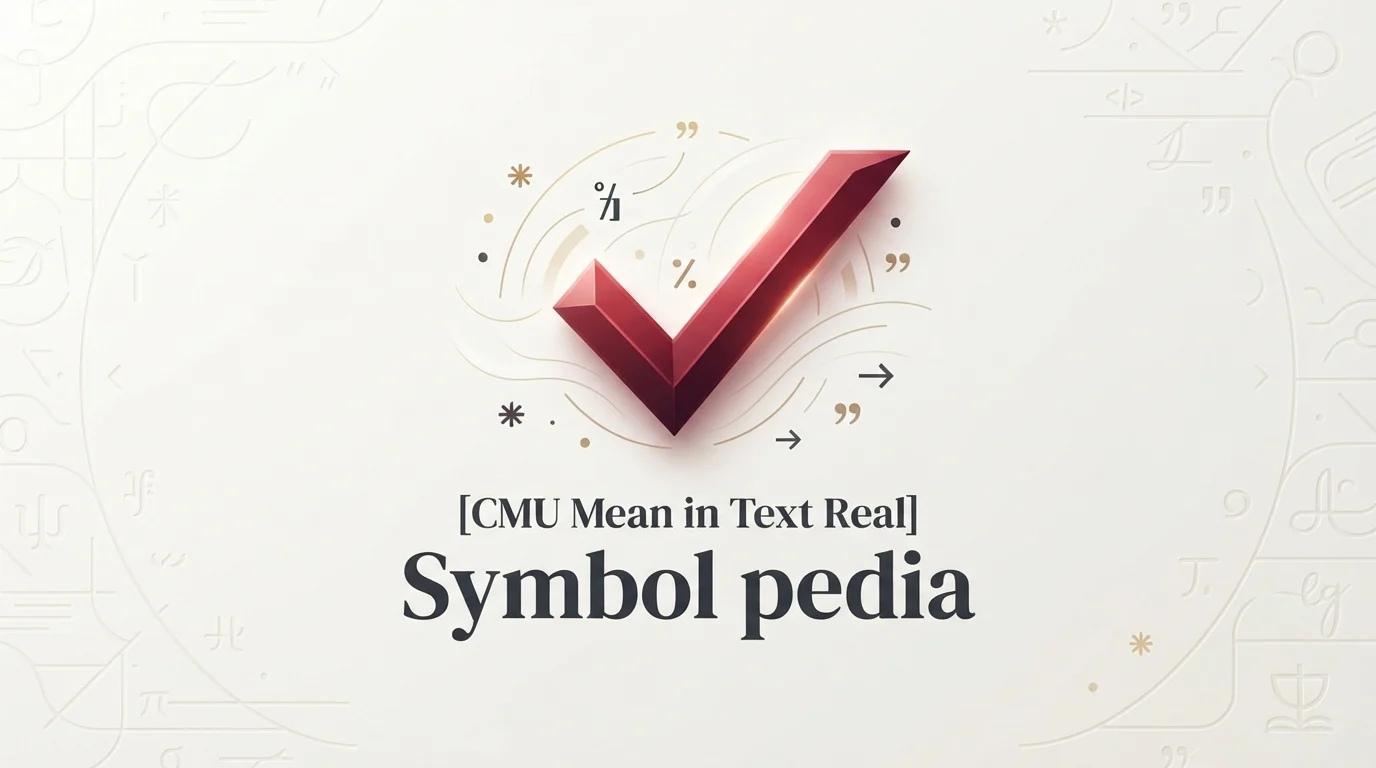 CMU Mean in Text Real 2026