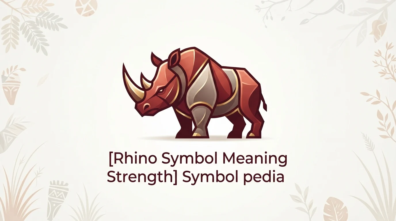 Rhino Symbol Meaning Strength 2026