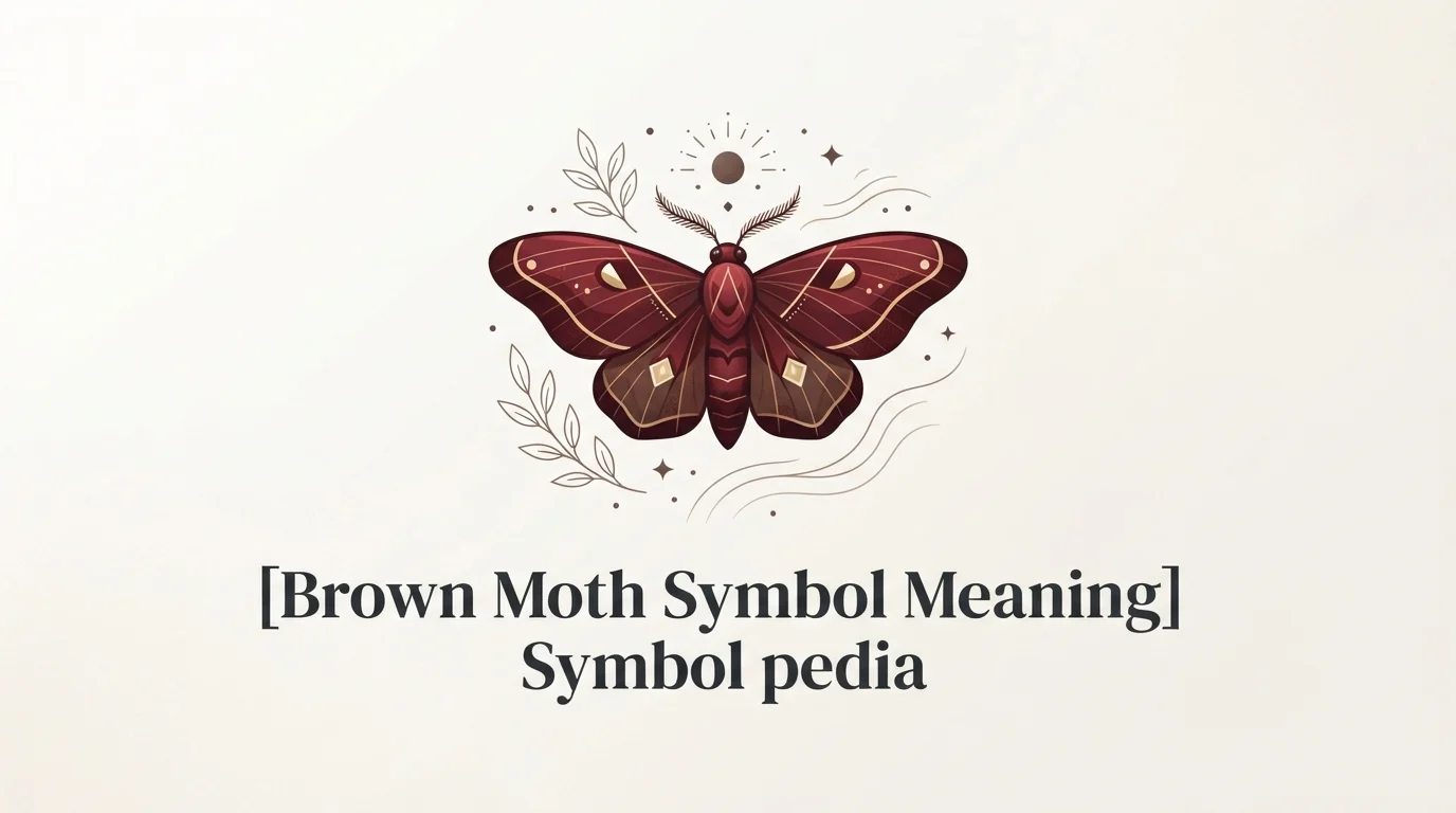 Brown Moth Symbol Meaning 2026