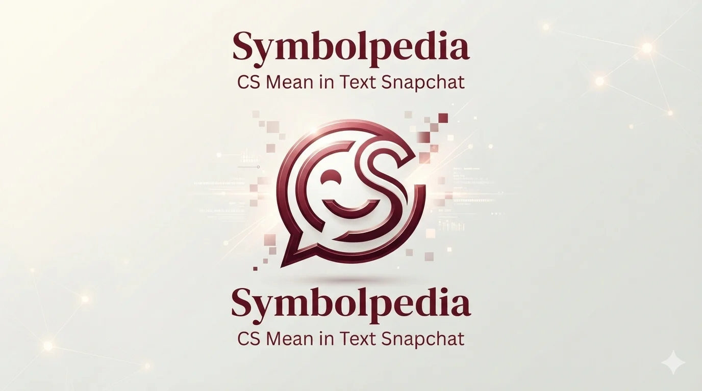 What Does CS Mean in Text Snapchat Real Meaning 2026