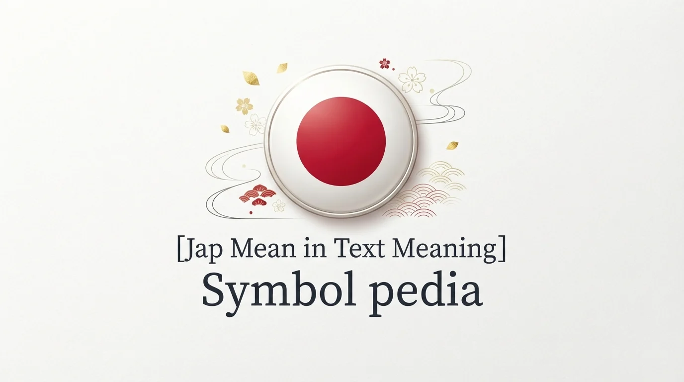 Jap Mean in Text Meaning 2026