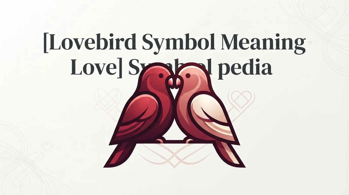 Lovebird Symbol Meaning Love 2026