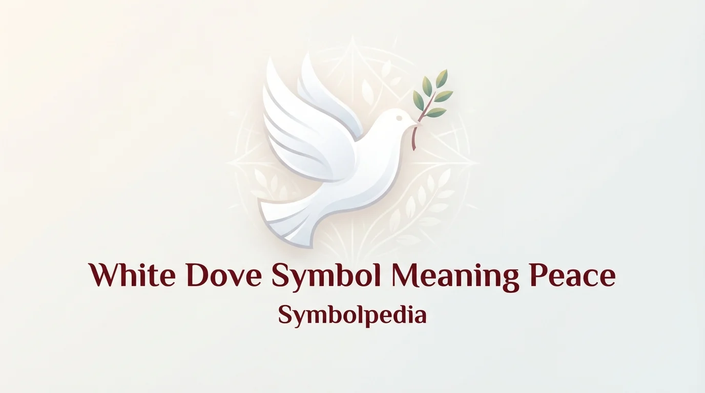 White Dove Symbol Meaning Peace 2026