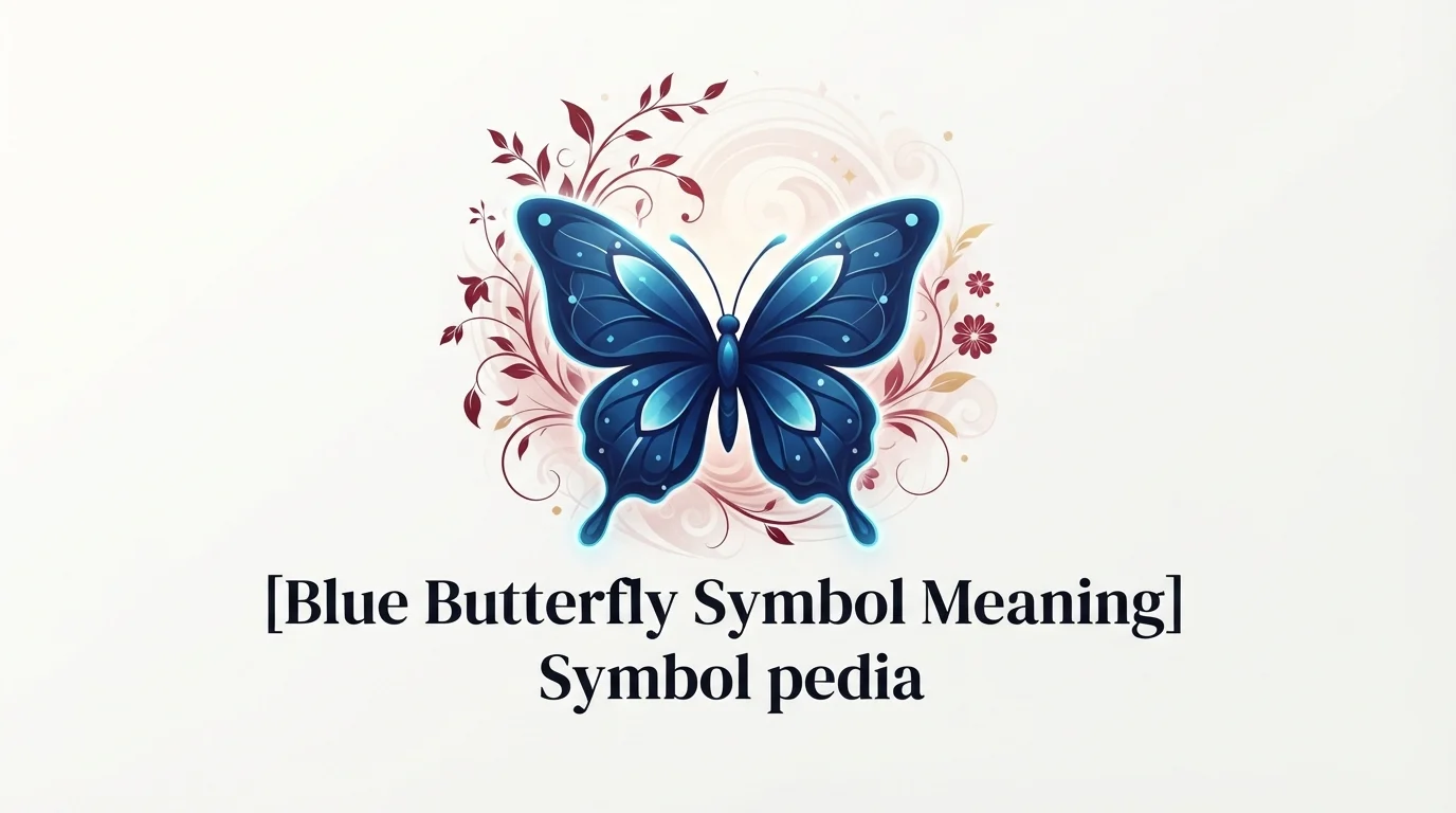 Blue Butterfly Symbol Meaning 2026