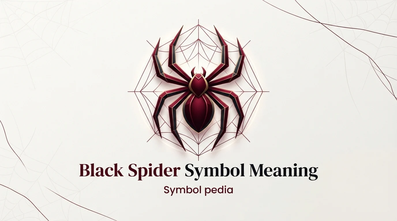 Black Spider Symbol Meaning 2026