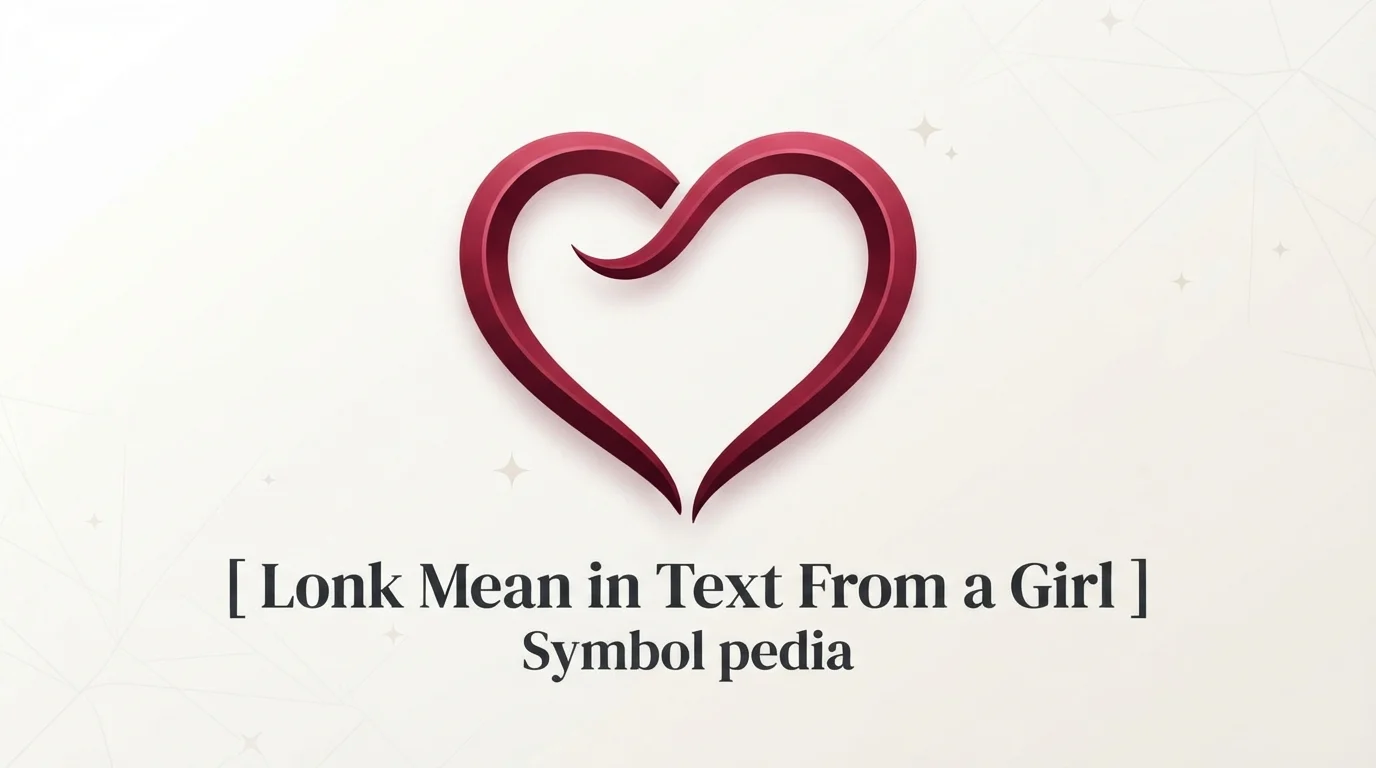 Lonk Mean in Text From a Girl 2026