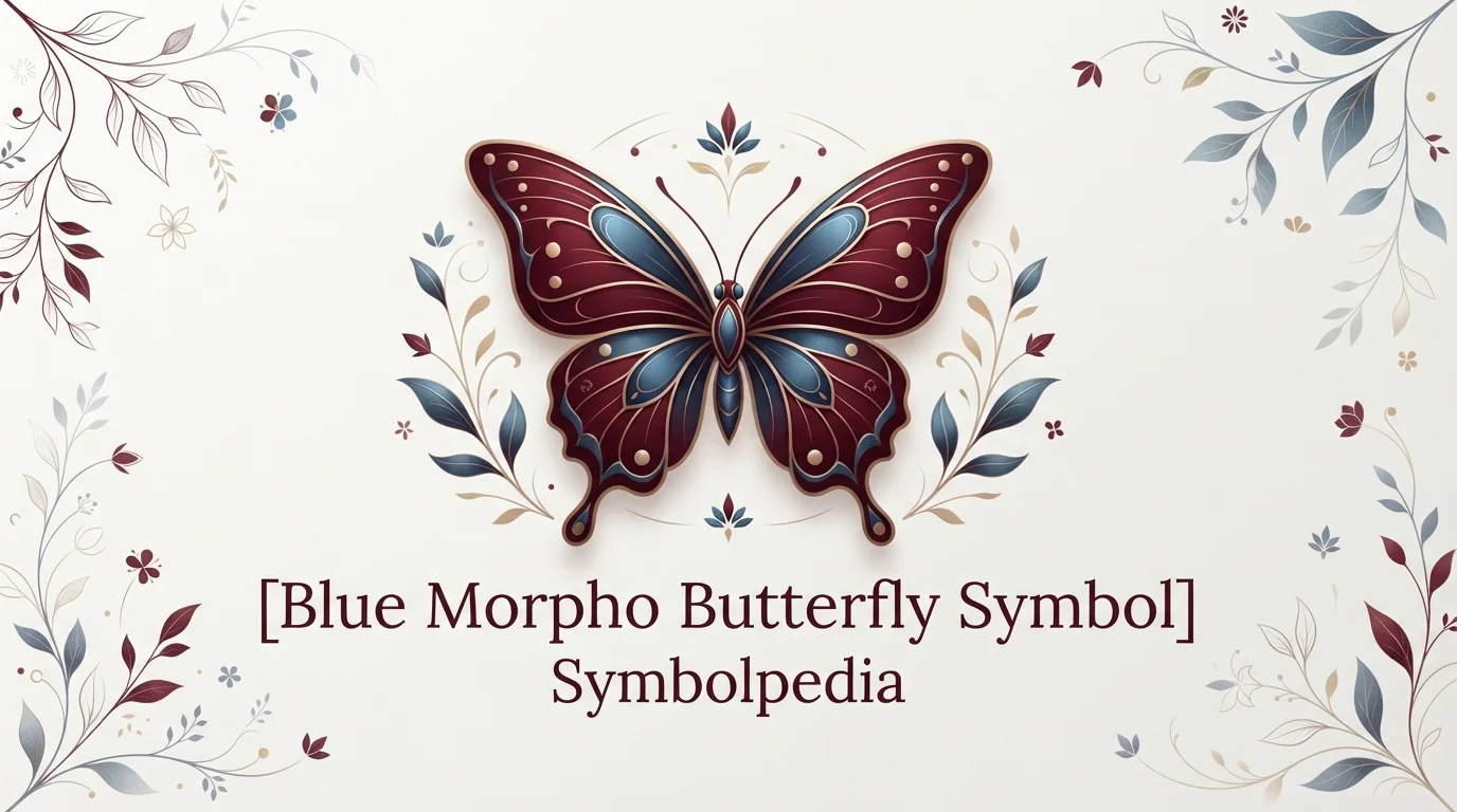Blue Morpho Butterfly Symbol 2026