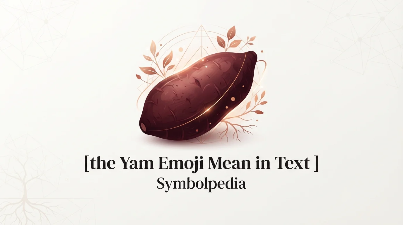 the Yam Emoji Mean in Text 2026
