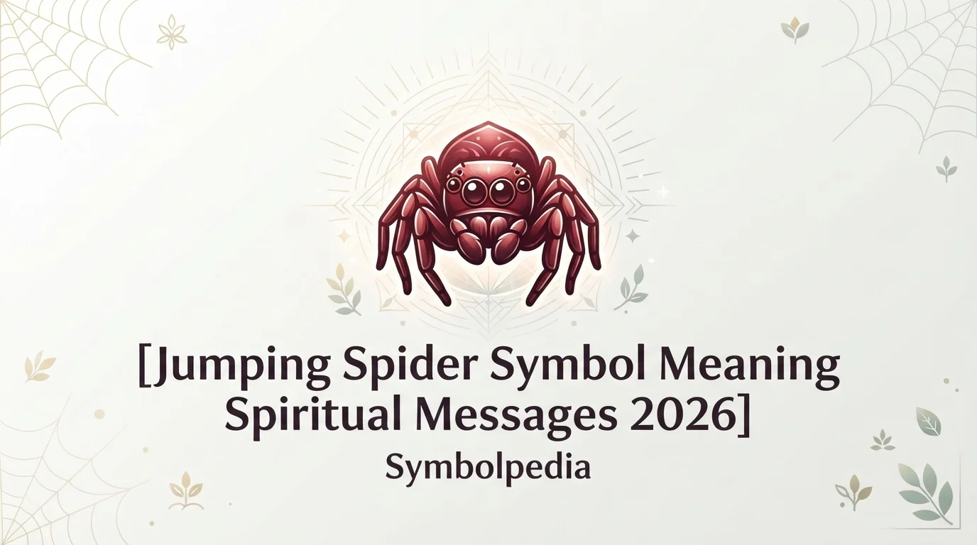 Jumping Spider Symbol Meaning 2026