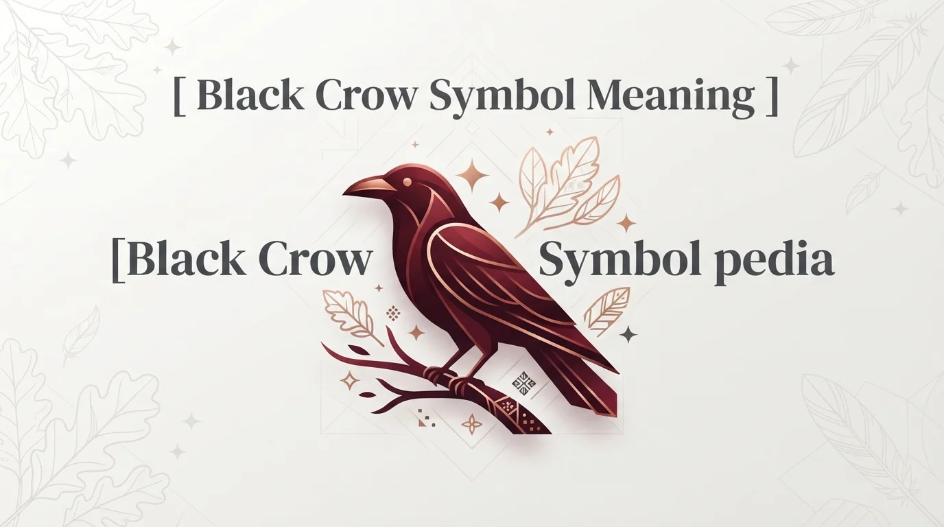 Black Crow Symbol Meaning Spiritual 2026