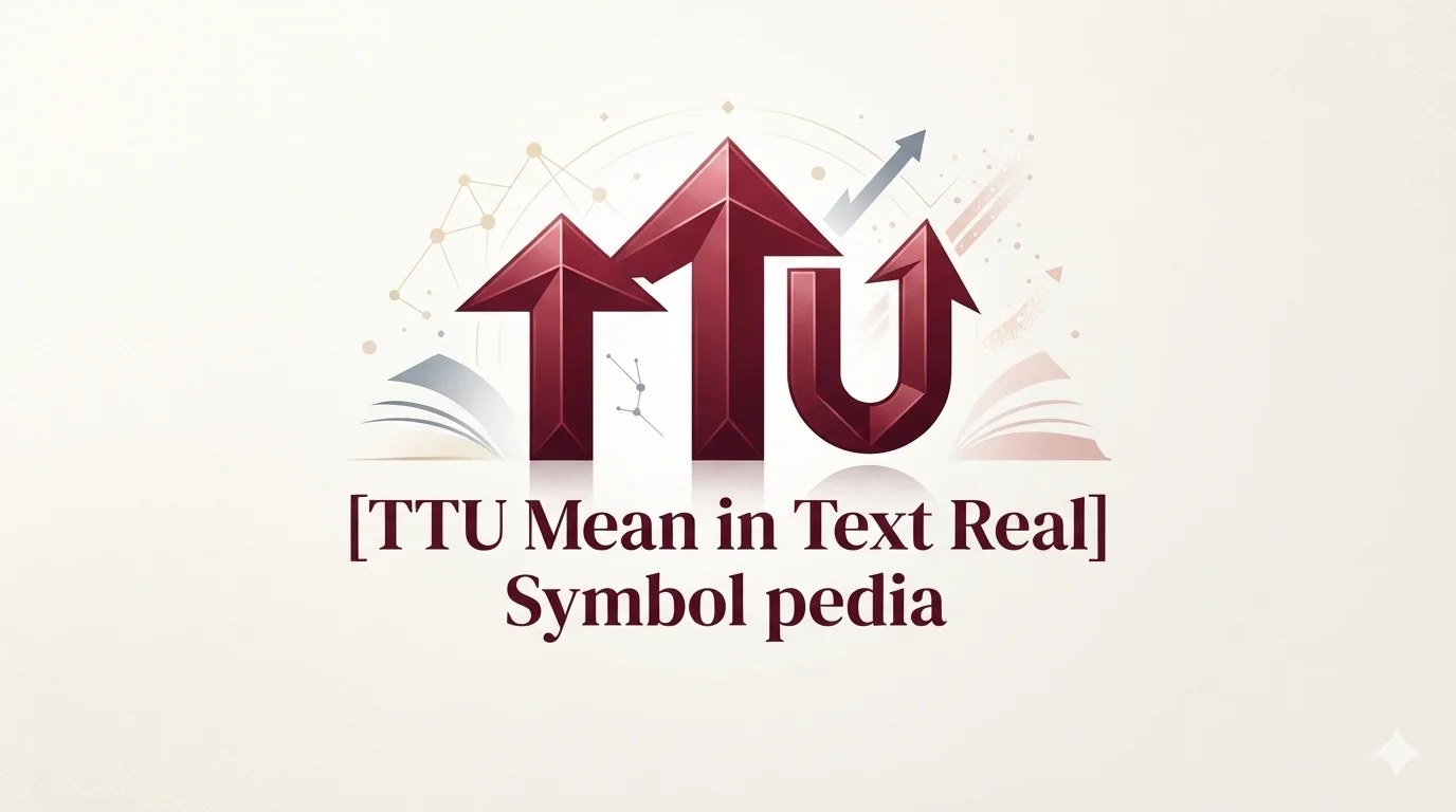 TTU Mean in Text Real Meaning 2026