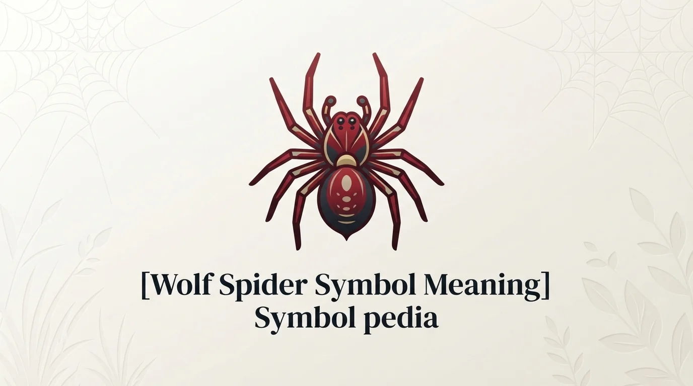 Wolf Spider Symbol Meaning 2026
