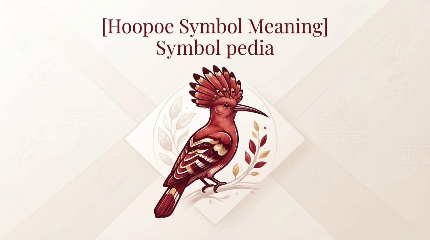Hoopoe Symbol Meaning Spiritual 2026